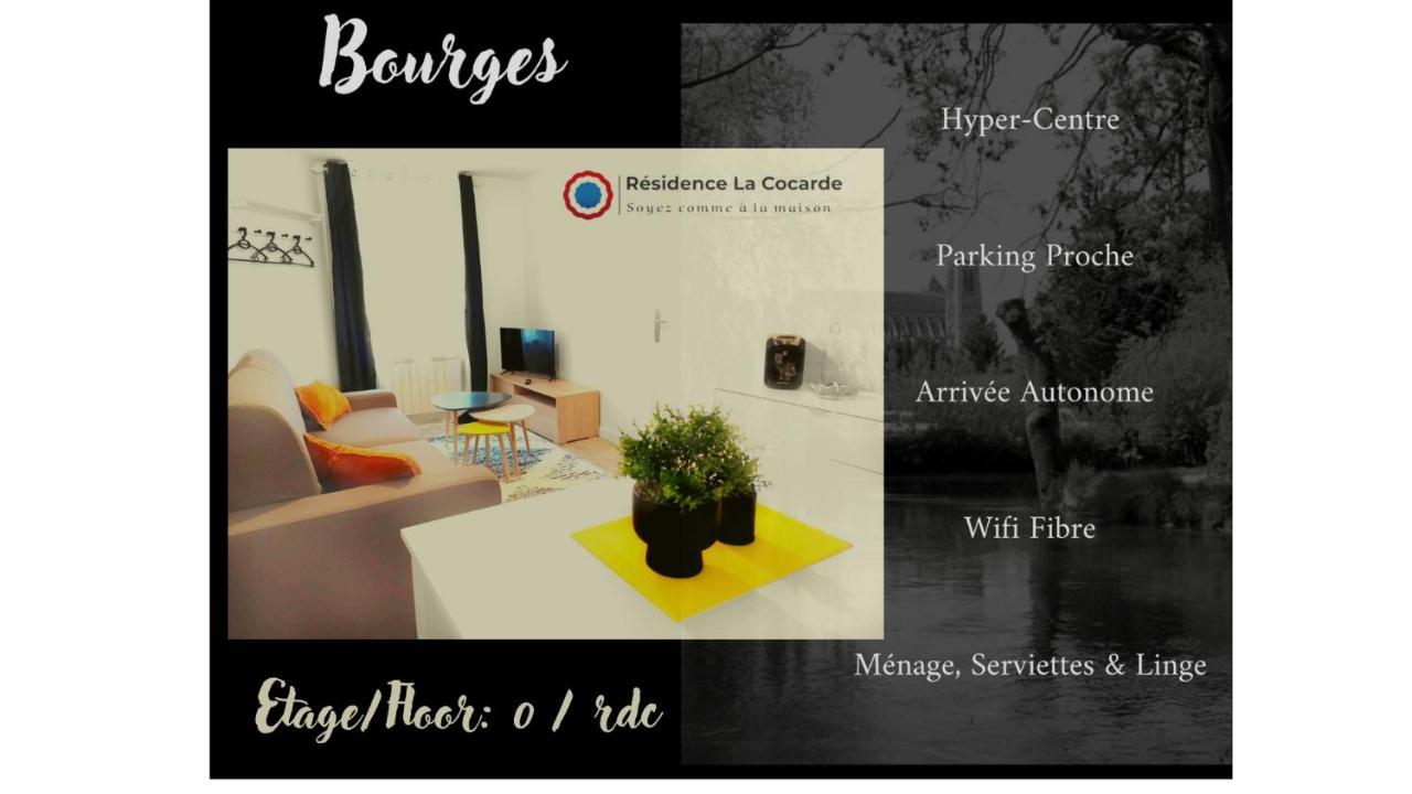 Résidence La Cocarde, Suites type Appartements Bourges Exterior foto
