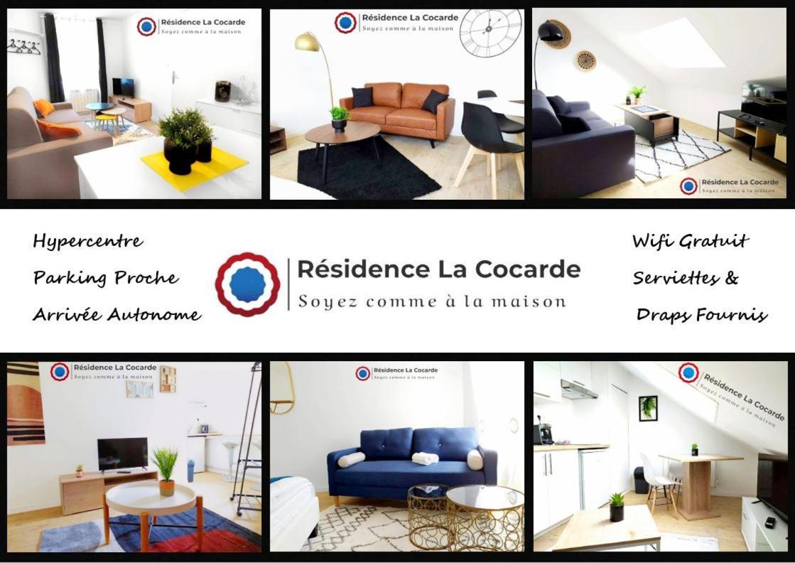Résidence La Cocarde, Suites type Appartements Bourges Exterior foto